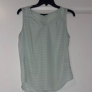 BANANA REPUBLIC Sleeveless Mint Green Blouse